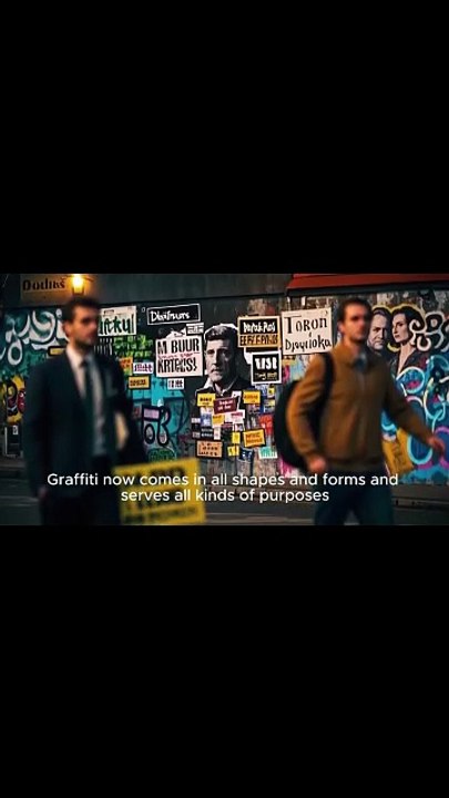 What Secrets Do These Graffiti-Lined Streets Hold?