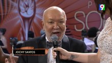 Jochy Santos contento de estar en la gran fiesta dominicana | Alfombra Roja Premios Soberano 2026
