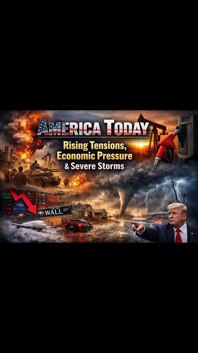 America Today: Rising Tensions, Economic Pressure & Severe Storms