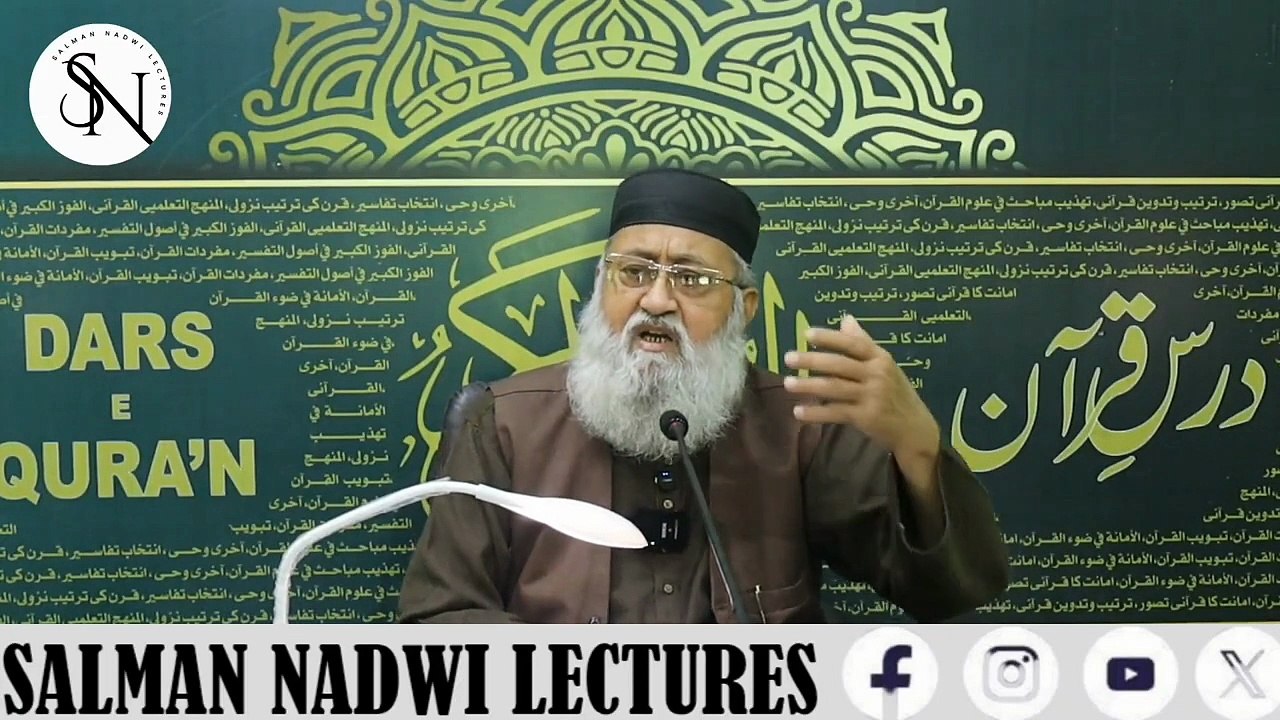 Sayyed Maulana Hafiz Salman Hussaini Nadwi - Iran, Middle East politics and Deen e Islam.