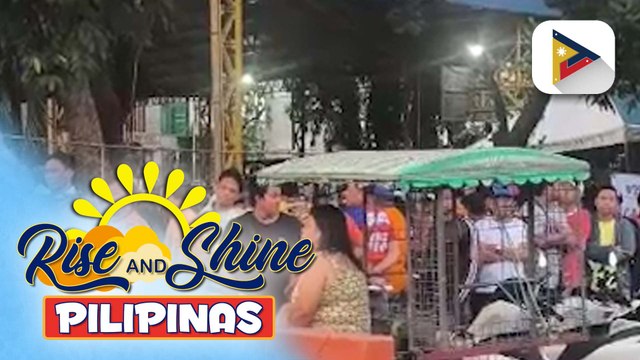 Pamamahagi ng cash relief assistance para sa mga tricycle driver sa Metro Manila, nagpapatuloy ngayong araw | ulat ni Gab Villegas