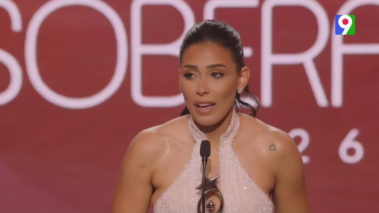 Nelfa Núñez Gana como Animadora del Año en Premios Soberano 2026