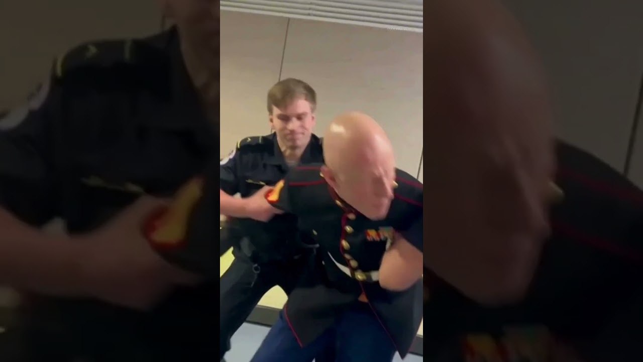 Marine veteran removed as protest interrupts Senate hearing