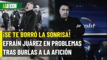 Efraín Juárez explota y la FMF lo castiga con multa millonaria