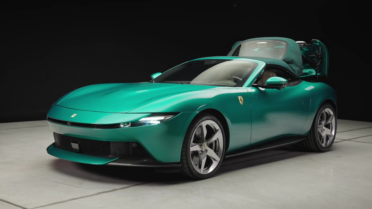 Der neue Ferrari Amalfi Spider - Aerodynamik