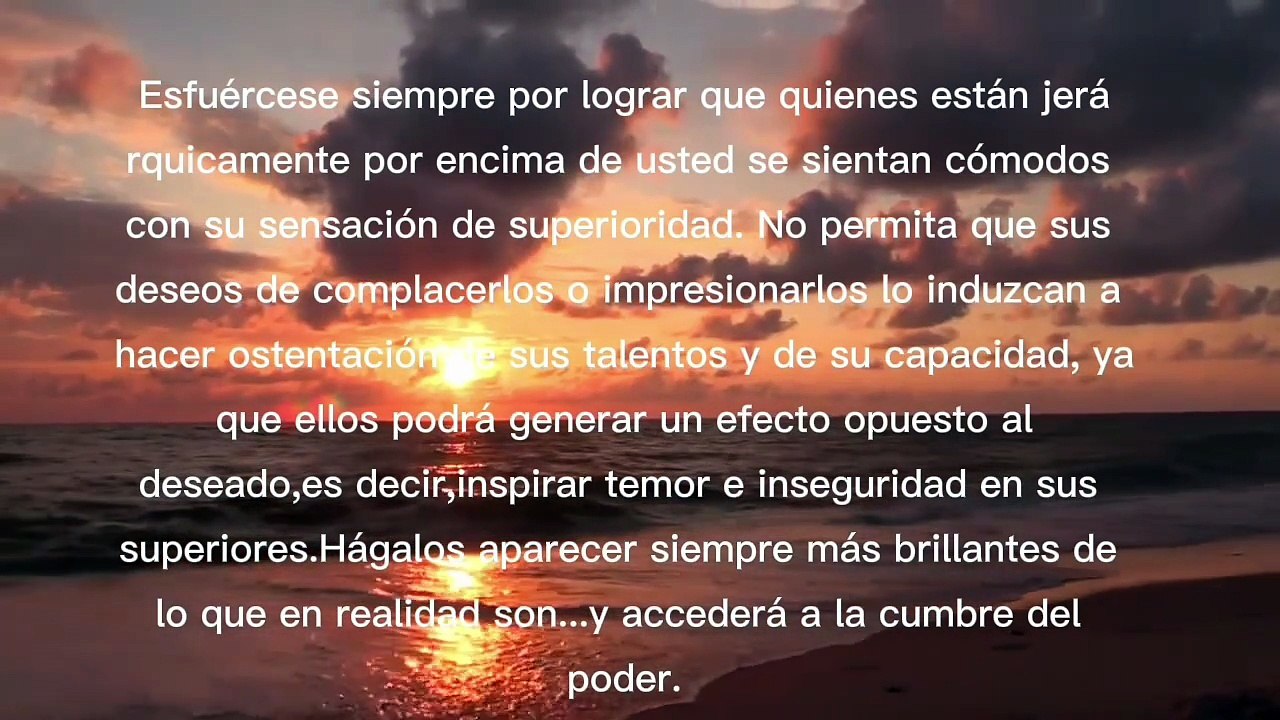 Nunca le haga sombra a su amo