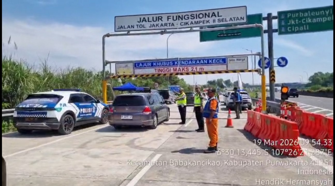 Jalur Fungsional Japek II Selatan Dibuka