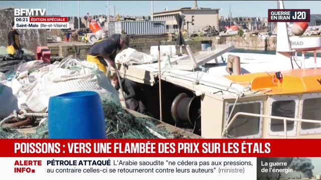 Carburant: les pêcheurs subissent la hausse prix du gasoil maritime en raison de la guerre au Moyen-Orient