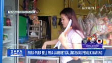 Pura-Pura Jadi Pembeli, Pria Jambret Kalung Emas Rp32 Juta Pemilik Warung di Palembang
