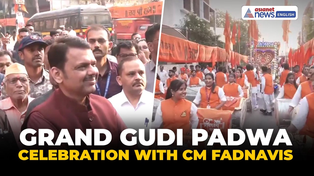 Nagpur Turns Bhagwa on Gudi Padwa! CM Fadnavis Joins Grand Celebration