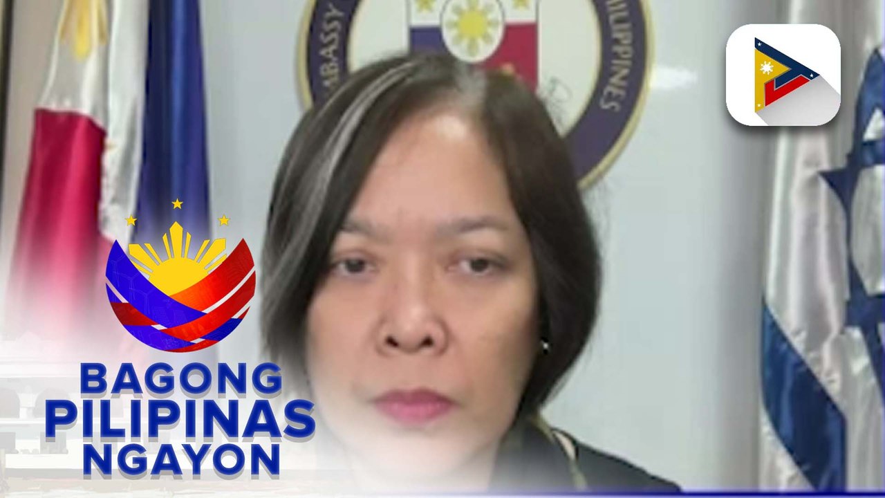Panayam kay Philippine Ambassador to Israel H.E. Aileen S. Mendiola ukol sa babala ng Philippine Embassy sa Israel hinggil sa large scale pullout missile at update sa mga Pinoy sa Israel