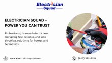 Electrician Squad – 24/7 Emergency Electricians Near You | Licensed & Reliable Electrical Services