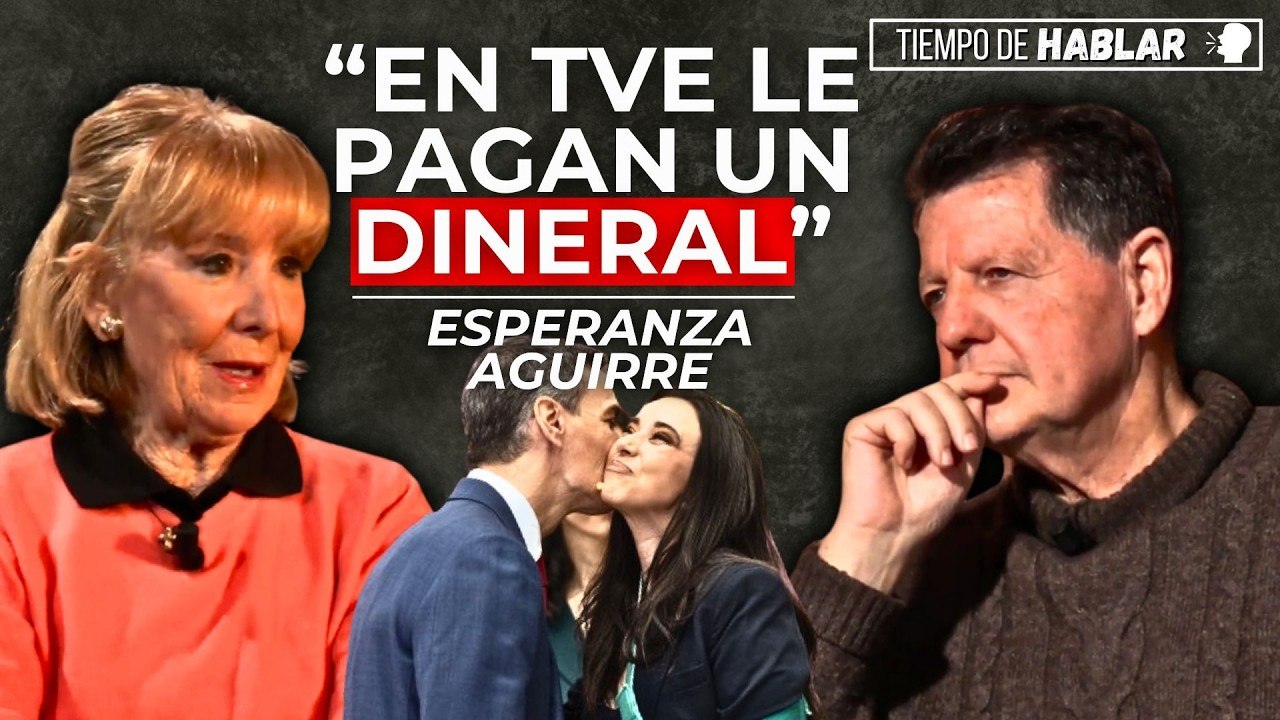 TdH / Esperanza Aguirre se suelta con Alfonso Rojo y pilla desde Sánchez hasta Sarah Santaolalla