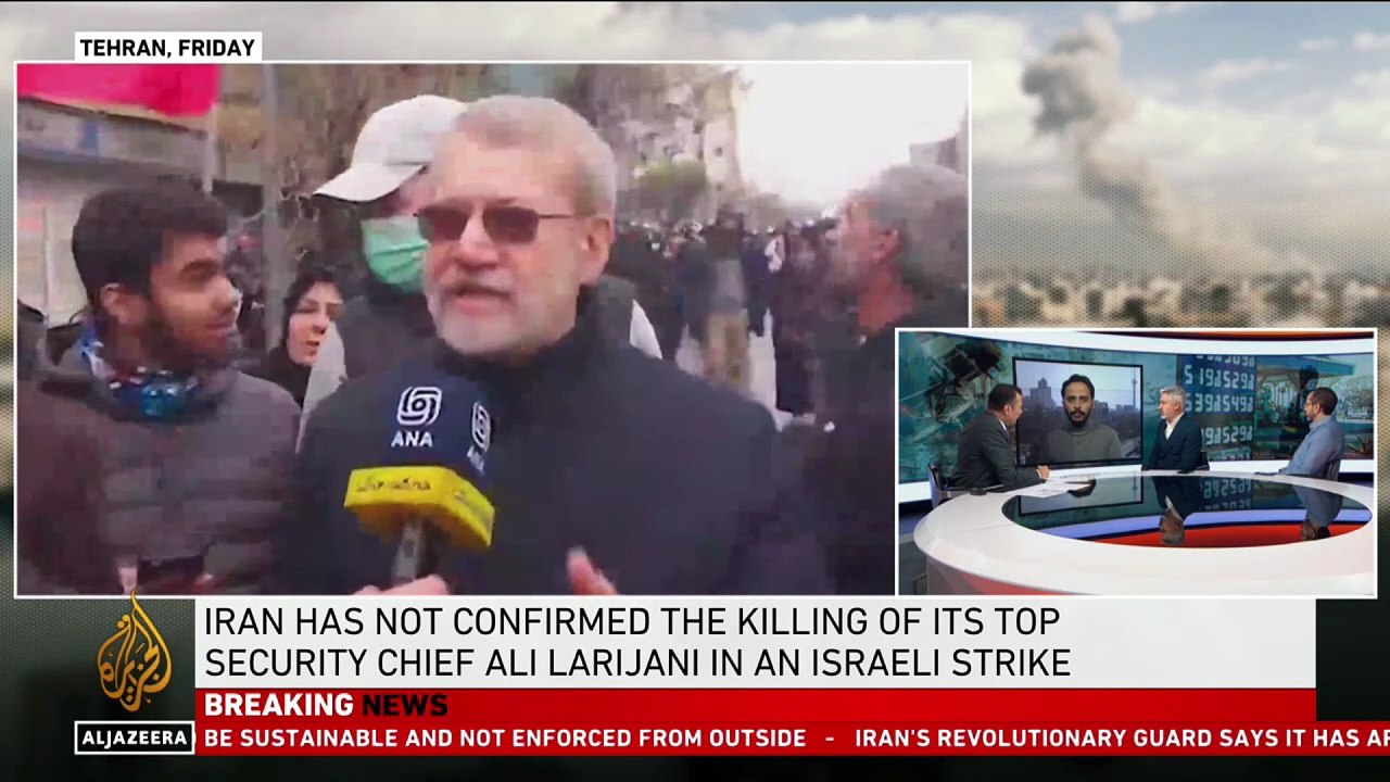 ALZAJIRA NEWS ISRAEL ALILARIJANI DEAD