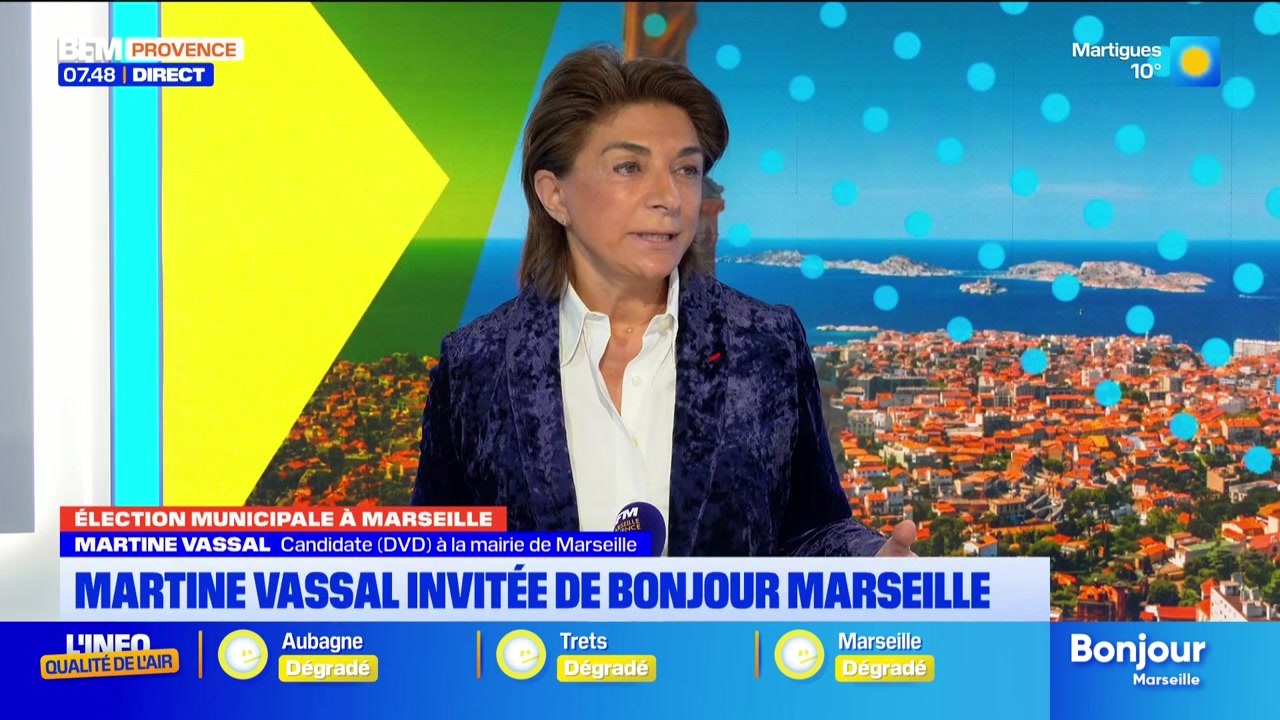 L'invitée de Bonjour Marseille du jeudi 19 mars 2026 - Martine Vassal