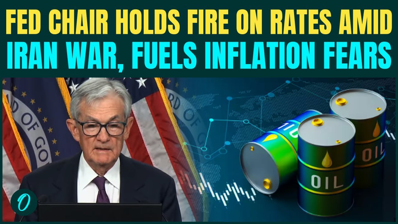 U.S. BREAKING: Fed Chair Powell Holds Rates Steady Amid Iran War, Fuels Inflation Fears as Oil Surge