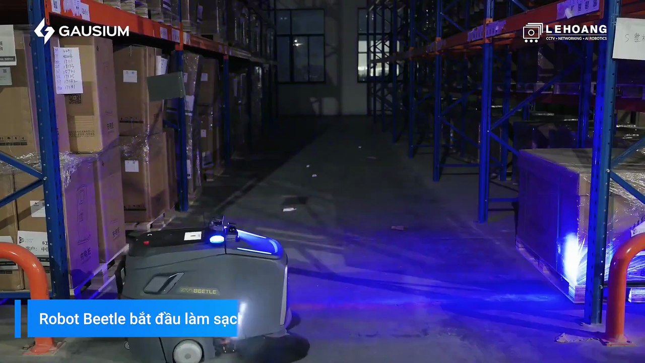 Giải pháp Vệ sinh Công nghiệp tự động - Robot Gausium Beetle & Omnie