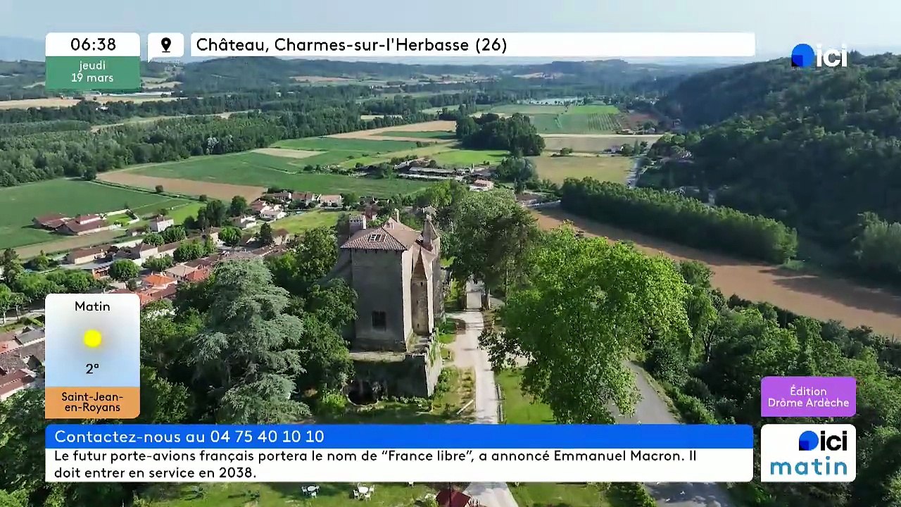 19/03/2026 - ici matin par ici Drôme Ardèche en vidéo