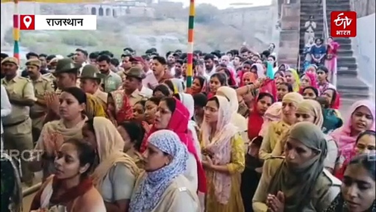 चैत्र नवरात्र 2026 : मेहरानगढ़ की रक्षक मां चामुंडा के दरबार में उमड़ा आस्था का सैलाब, सुरक्षा के कड़े इंतजाम