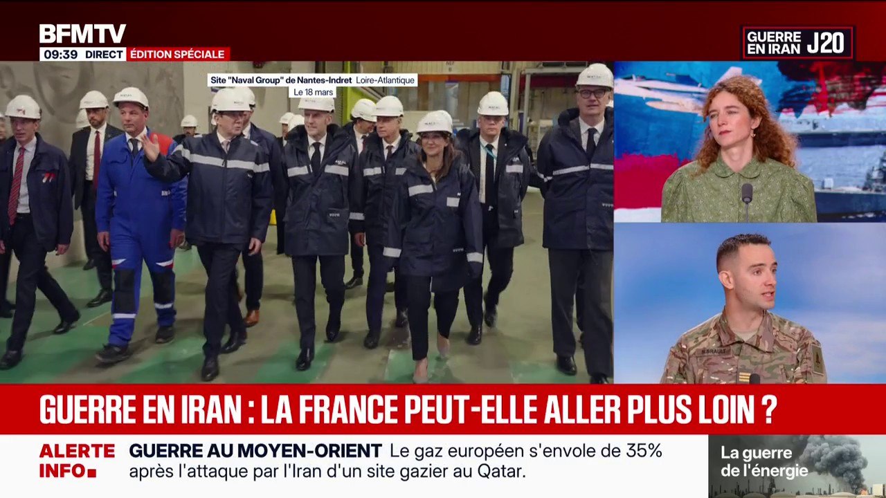 Guerre au Moyen-Orient: "On sent que ce n'est pas la dernière crise et peut-être la moins violente de toutes celles qui sont à venir", affirme le capitaine Nicolas Brault