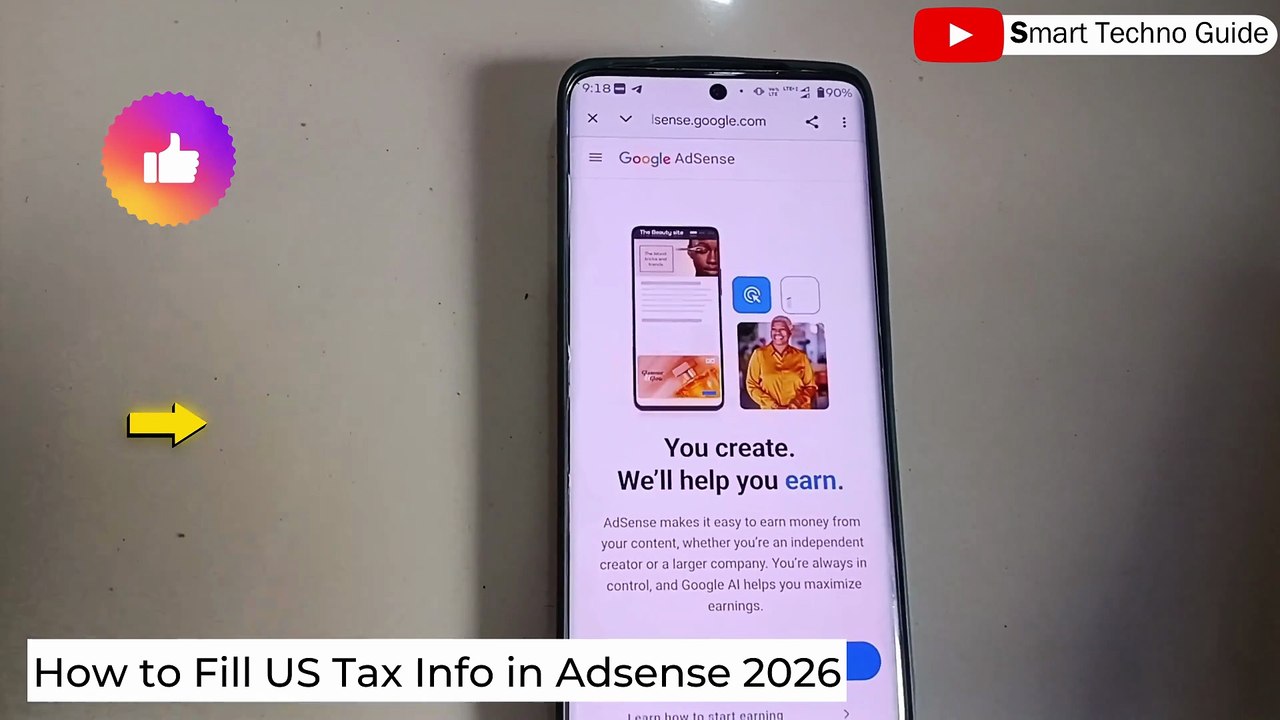 How to Fill US Tax Info in Adsense 2026 | Youtube US Tax Form Kaise Bhare? Adsense Tax Information