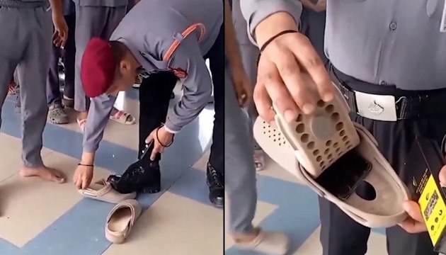 Caught Cheating! AIIMS Exam Candidate Hid Phone Inside Slippers