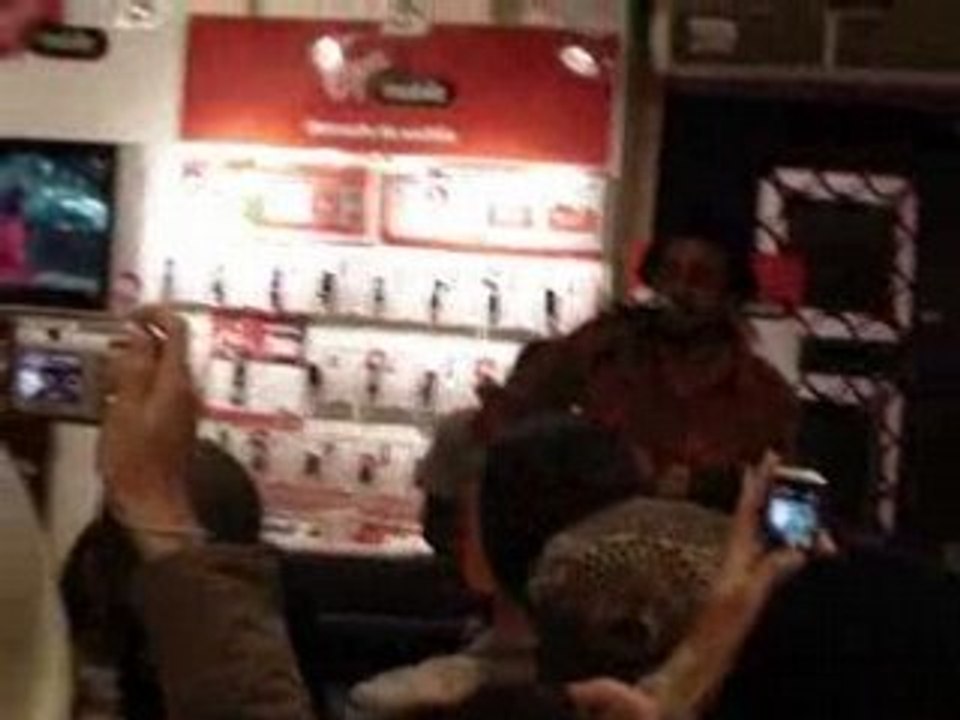 Patrice live Virgin (paris)