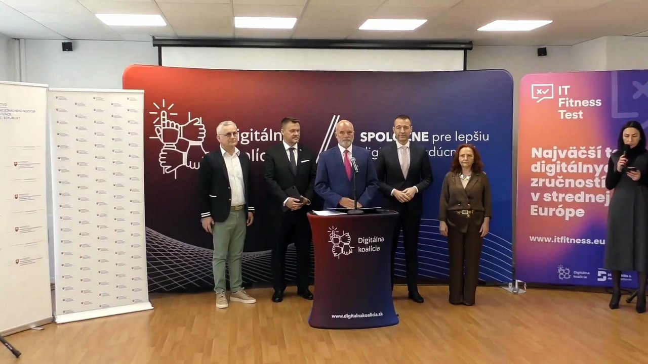 ZÁZNAM: Digitálna koalícia spustila 15. ročník testovania digitálnych zručností