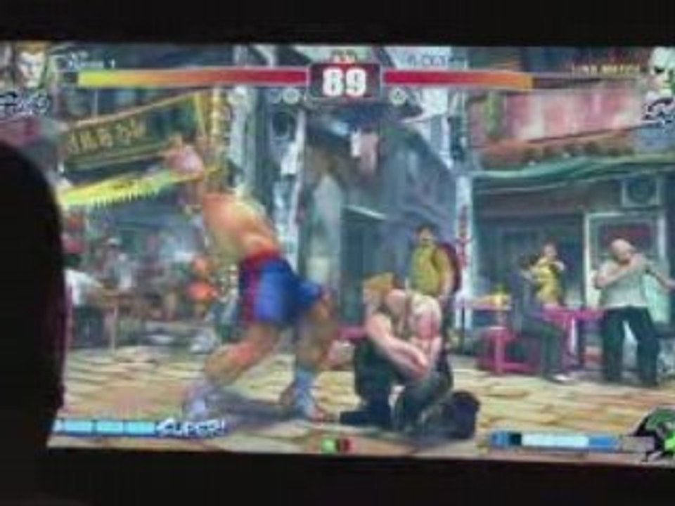 SF4 Guile vs Sagat