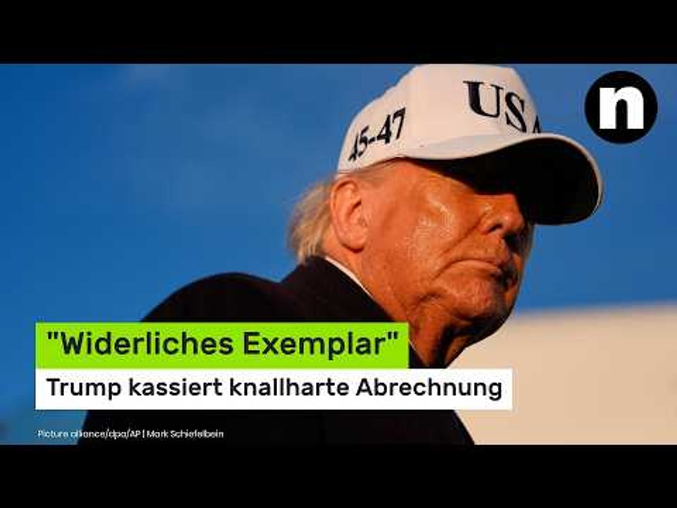 Donald Trump: 'Widerliches Exemplar' – Trump-Aussetzer macht sprachlos