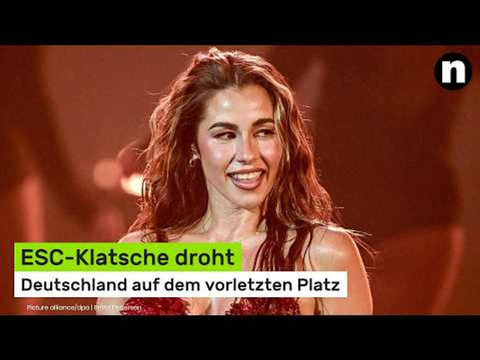 Sarah Engels: ESC-Klatsche droht - Deutschland auf dem vorletzten Platz