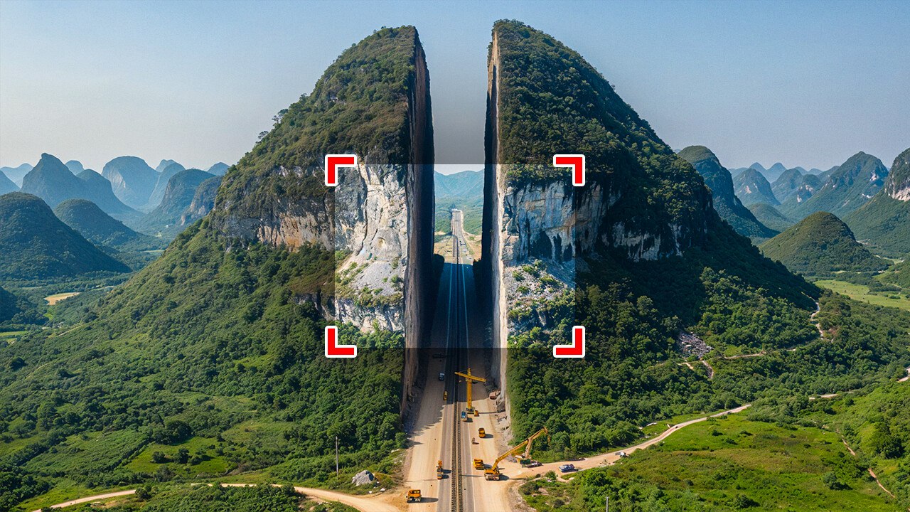 Ils ont traversé une montagne pour construire ce pont incroyable