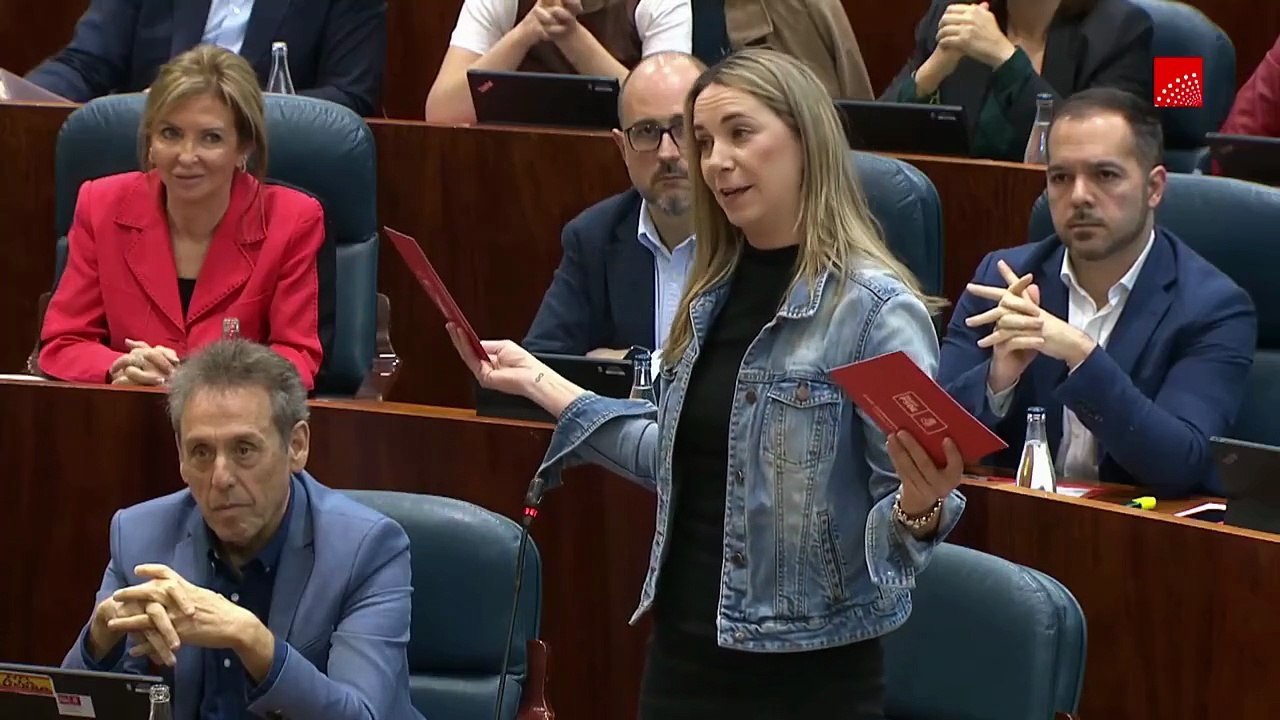 Ayuso se harta de los señalamientos de la "subordinada errante" Espinar (PSOE) contra Ana Millán (PP): "Son ustedes una mafia"