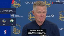 Kerr 'not worried about Curry' as NBA playoffs loom
