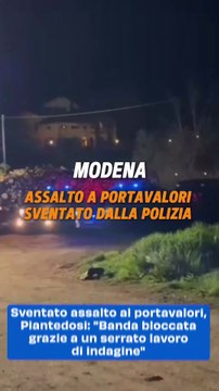 Sventato assalto al portavalori, Piantedosi: Banda bloccata grazie e un serrato lavoro di indagine
