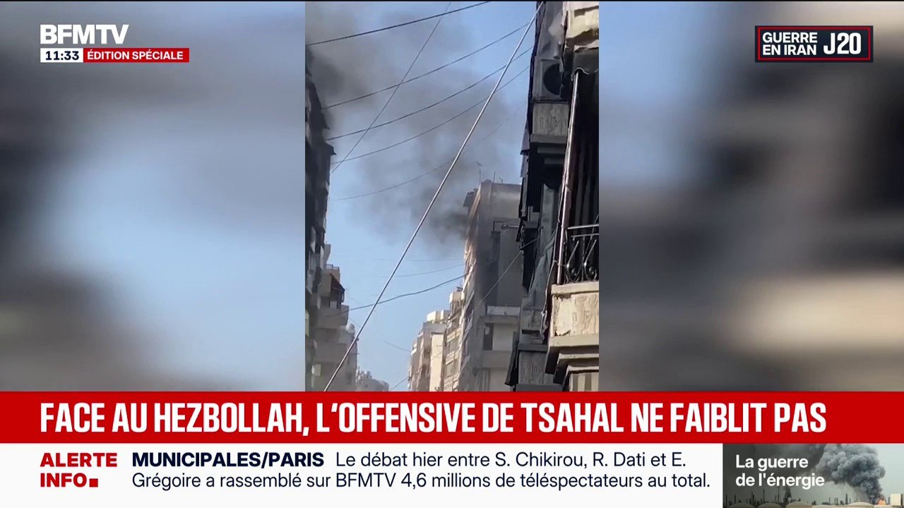 Guerre au Moyen-Orient: l'offensive de Tsahal ne faiblit pas face au Hezbollah