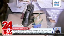 Nagpapanggap umanong secretary ng abogado at pumepeke ng pirma para magnotaryo, huli | 24 Oras