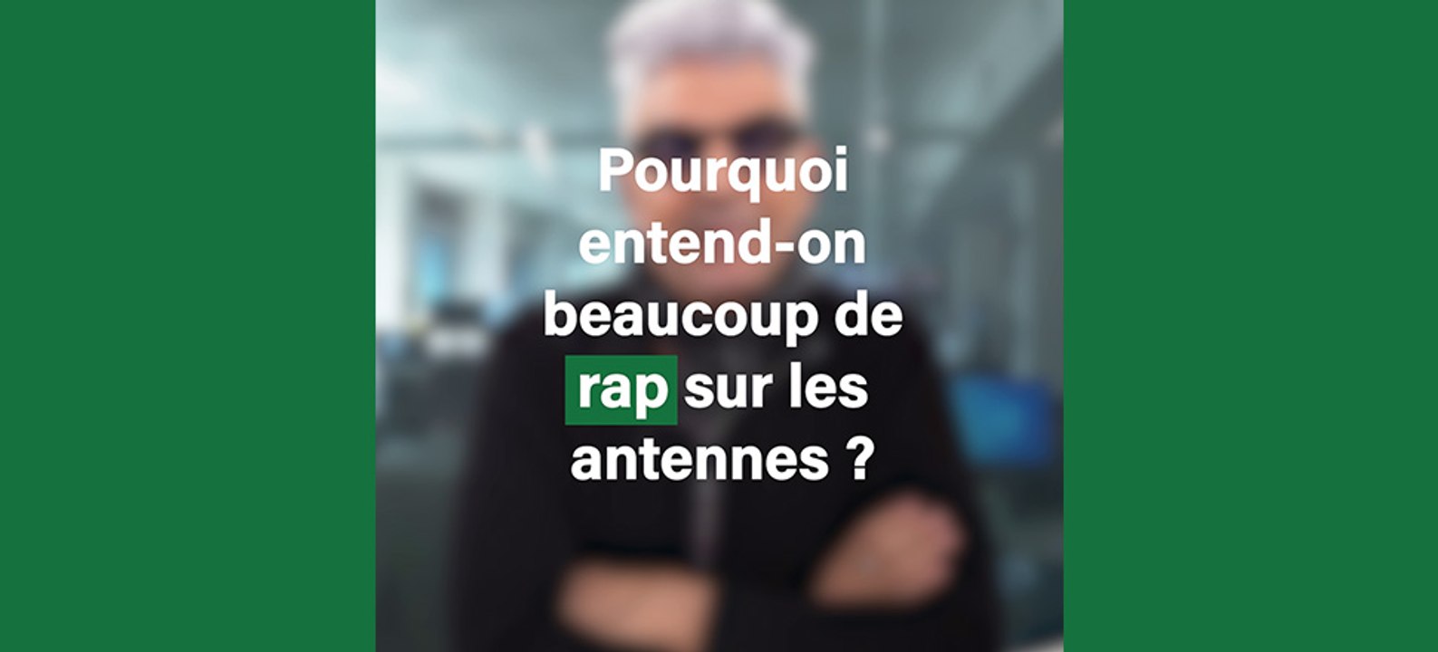 Pourquoi entend-on beaucoup de rap sur les antennes ? Didier Varrod