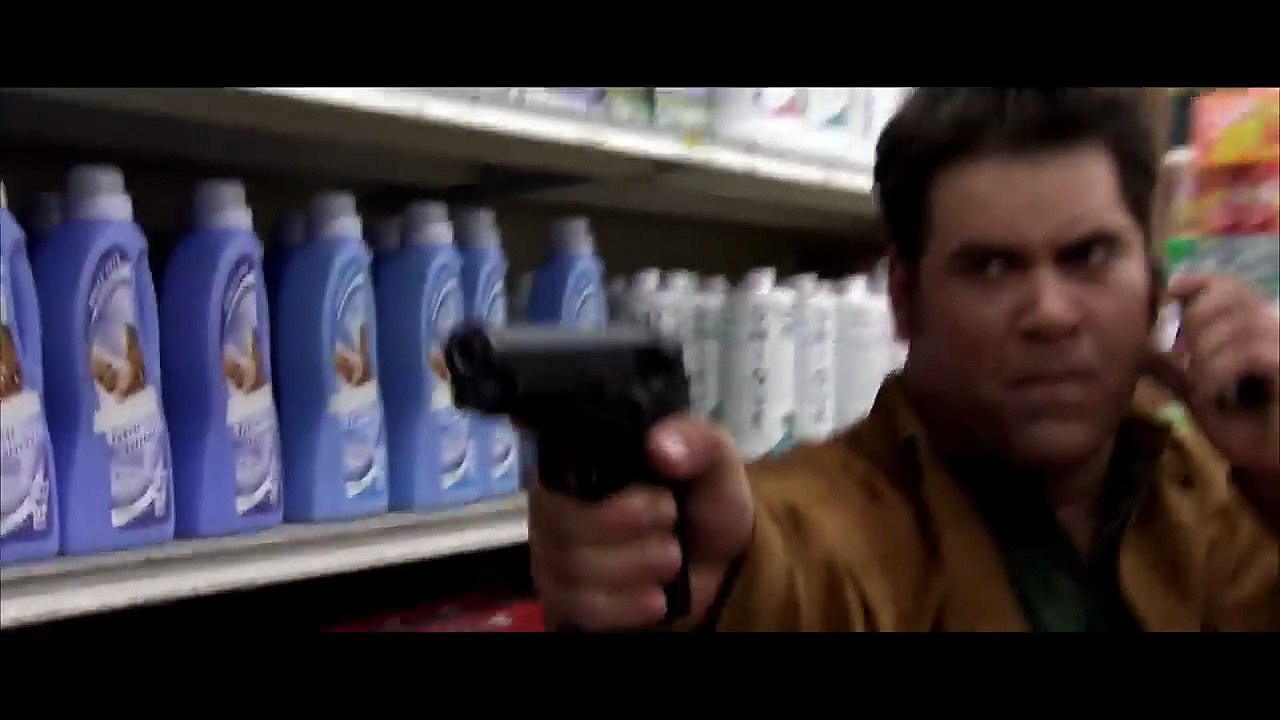 Criminals Trying to Rob a Supermarket Unaware it is an Alien Breeding Ground