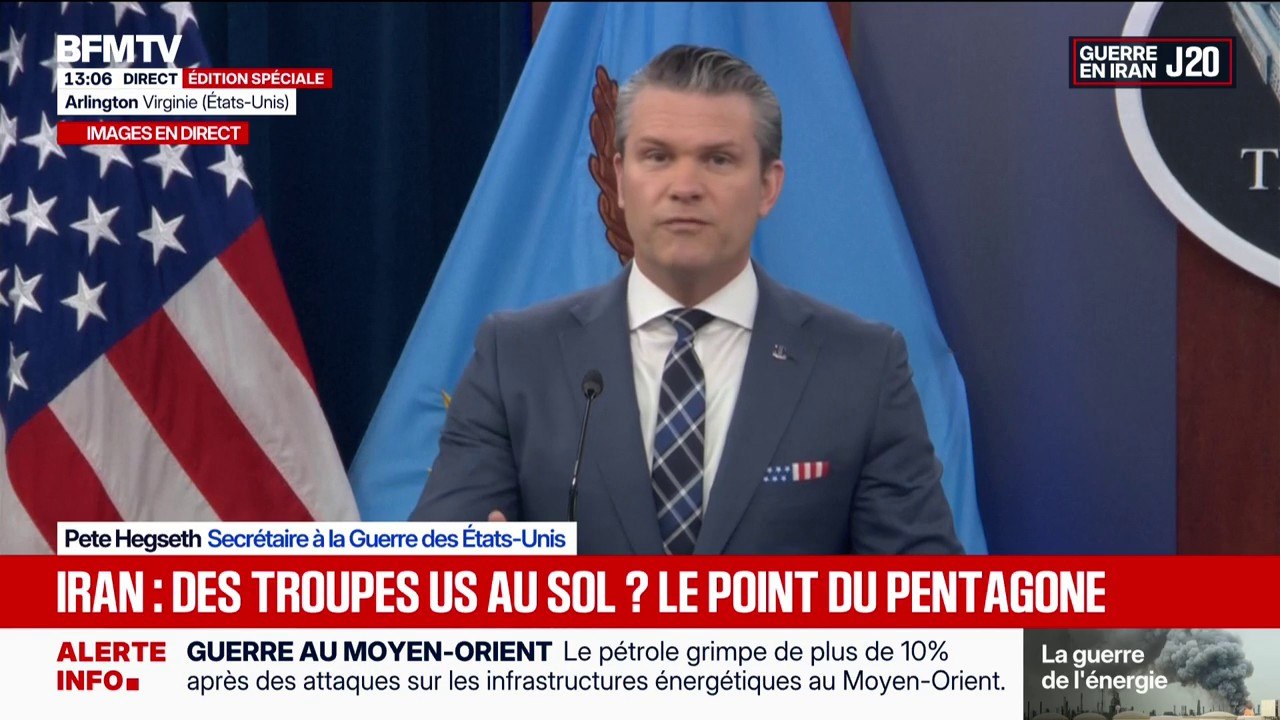 Guerre au Moyen-Orient: le secrétaire à la Défense assure que les États-Unis vont "honorer la mémoire" des soldats américains tués en "menant la mission à bien"