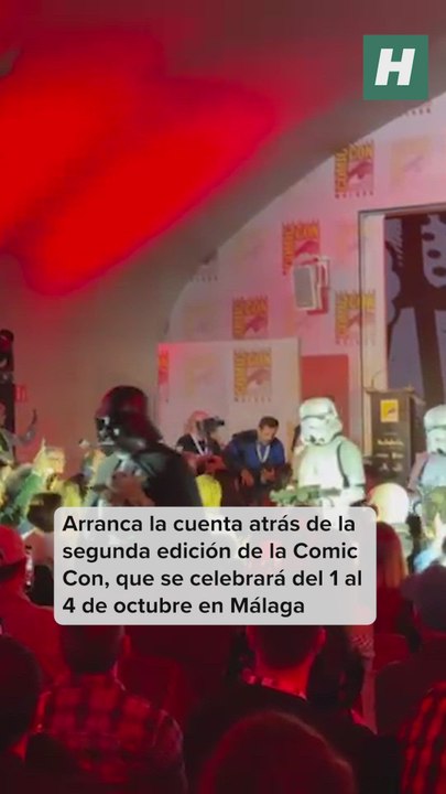 Arranca la cuenta atrás de la segunda edición de la Comic Con, que se celebrará del 1 al 4 de octubre en Málaga