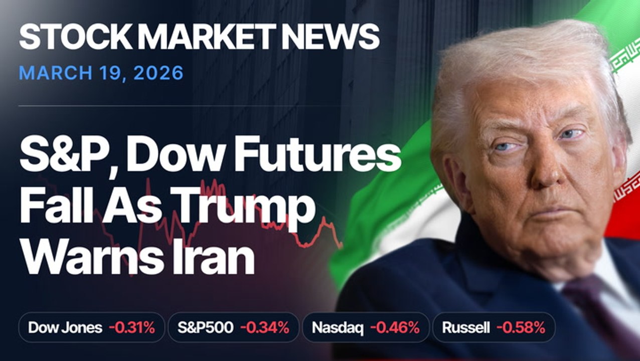 Stock Market Today: S&P 500, Dow Jones Futures Decline As Trump Warns Iran Against Qatar Strikes