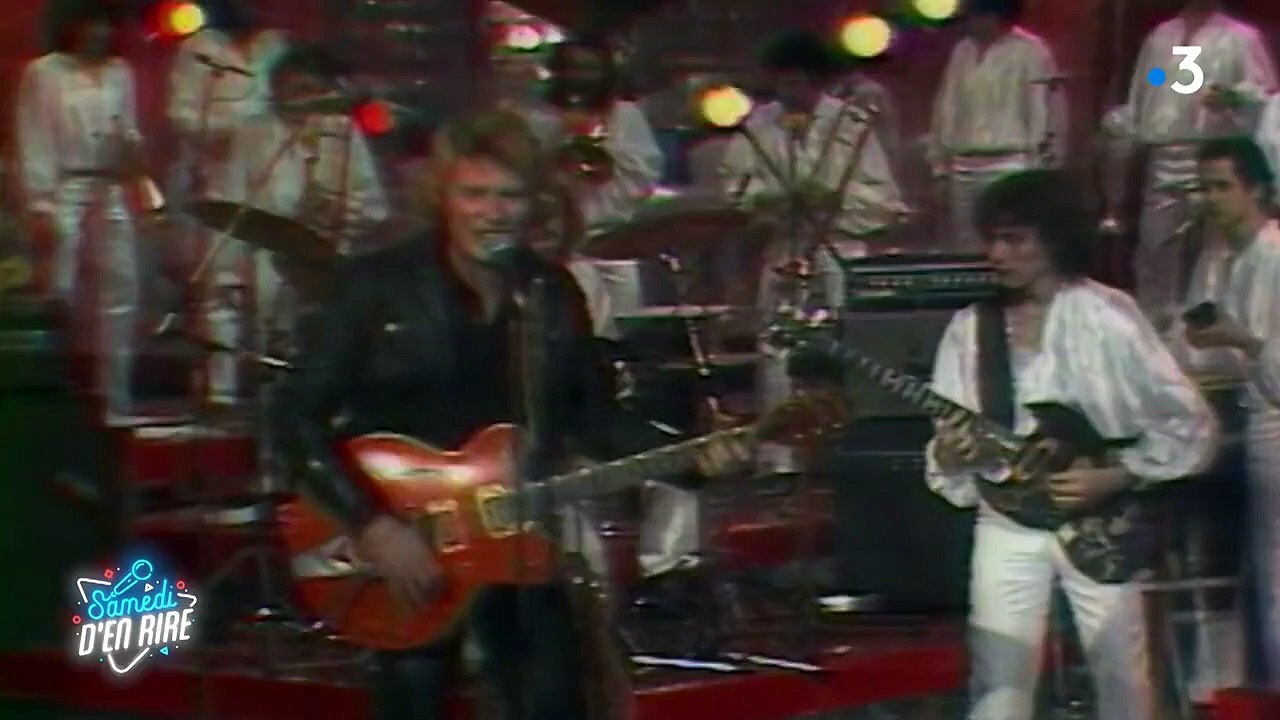 2023 – Johnny Hallyday – Sa puissance vocale (Samedi d’en rire, France 3, 15 Avril)