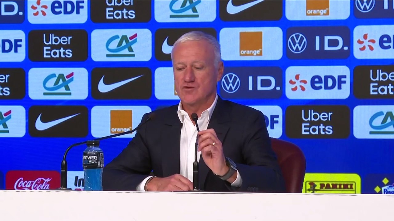 Didier Deschamps sur la convocation en Bleu de Lucas Chevalier : « Il est pris dans un rôle de numéro 3 » - Foot - Bleus