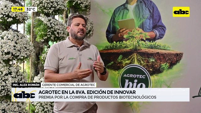 ABC Negocios: Agrotec en la 8va. edición de Innovar, premia por la compra de productos biotecnológicos
