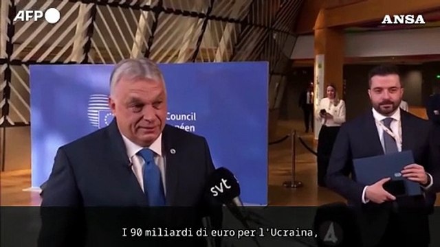 Orban: Sosterremo l'Ucraina quando avremo il nostro petrolio