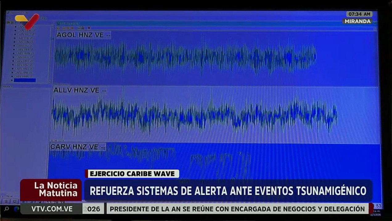 Funvisis ejecuta ejercicio Caribe Wave 2026 para instruir a comunidades ante eventos de tsunamis