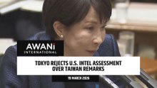 Tokyo rejects U.S. intel assessment over Taiwan remarks