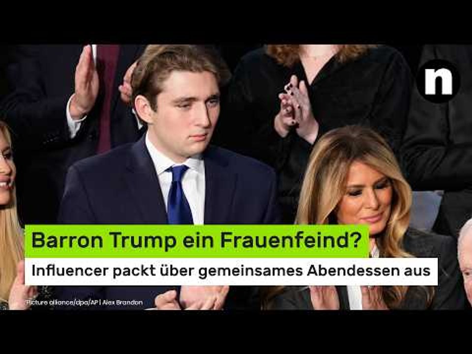 Barron Trump ein Frauenfeind? Influencer packt über gemeinsames Abendessen aus