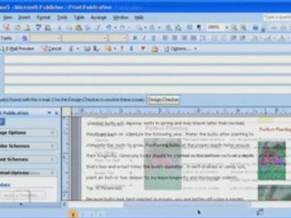 Publisher 2007 Demo: Distributing